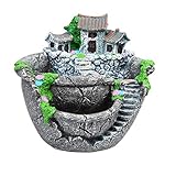 Homiki Kreative Blumentopf Sukkulenten Halter-kreative Micro Landschaft Harz Silber für Schreibtisch-Garten-Dekoration G
