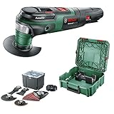 Bosch Multifunktionswerkzeug AdvancedMulti 18 (ohne Akku, 18-Volt-System, Universal-Zubehör-Set, in SystemBox | Größe S) - Amazon E