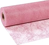 25m Sizoflor ® Original Tischband Tischläufer Tischdeko Faserseide 30cm / 300mm, Farbe: