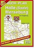 Doktor Barthel Buchplan, Halle (Saale) und Saalkreis: Mit Detail- und Übersichtskarten. 1:20000. Mit Strassenverzeichnis, Ortsverzeichnis, Citykarte ... 1:150000, Verkehrsübersicht ÖPNV