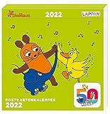 Der Kalender mit der Maus - Postkartenkalender 2022