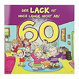 Depesche 3865.010 Glückwunsch-Karte zum 60. Geburtstag, witzige Geburtstagskarte mit Musik, passendem Spruch und Archie Motiv, mit Innentext, inkl. Umschlag, 17 x 16,5