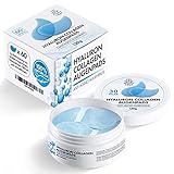 Augenpads gegen Augenringe Eyemask mit Hyaluron & Collagen von Thompson&Wood, 30 Paar Augenringe Pads, 150g