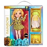 Rainbow High Modepuppe - Mit 2 Outfits zum Kombinieren und Puppen-Accessoires - Tolles Geschenk für Kinder im Alter von 6-12 Jahren, SHERYL MEYER - Marigold (Gelb)