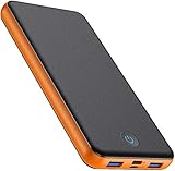 VOOE Power Bank 26800mAh 18W PD Type-C& USB QC 3.0 Externer Akku mit 3 Ports Schnellladung Power Pack Ladegerät Akkupack Kompatibel mit Handy, iPhone, iPad, Samsung Galaxy, Huawei-Orang