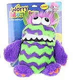 Worry Monster Plüschtier, Violett und Grü