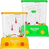 2 Stück Wasser Handheld Spiel Mini Wasser Ring Spiel Wasser Ring Wurf und Basketball Aqua Arcade Spielzeug für Party Gefallen Lustig Spiel für Meiste Altersgruppen, ohne W