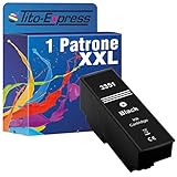 Tito-Express PlatinumSerie 1 Patrone XXL kompatibel mit Epson T3351 - T3364 33XL | Für Expression Premium XP-640 XP-900 XP-645 XP-540 XP-7100 XP-630 XP-635 XP-830 XP-530 | Black 28