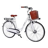 LLOBE City E-Bike White Motion 2.0, 28 Zoll, Akku 36V / 13.2Ah, 250 Watt M