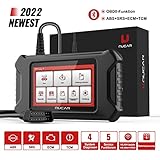 mucar OBD2 Diagnosegerät Bluetooth, CS4 Diagnosegerät Auto, 2022 OBDII Scanner mit 5 Servicefunktionen und 4 Systemdiagnosen ABS/SRS/ECM/TCM, 5 Reset-Funktion Kostenlosen Lebenslang