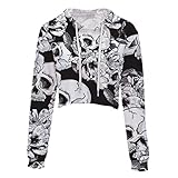 EMPERSTAR schwarzes Crop top Navy Sweatshirt Kid Kapuzenpullover XXXL Hoodies für Männer S