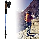 Draussen Trekking Pole, Kork Handhaben 70-135 cm Aluminium Legierung Material Pole Wandern Stock mit Luftfahrt Hoch - Qualität Aluminium Legierung 6061 Rohr und Schweiß - Absorbierend Kork Handhab