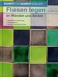 Fliesen legen an Wänden und Böden. Schritt für Schritt erk
