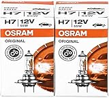 Osram H7 Longlife High Tech 12V 55W PX26d 64210L 2 Stück Lampen Autolampen Glühlamp