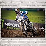 UHvEZ 500 Stück Puzzles für Erwachsene Moto-Cross Landschaft Puzzlespiel für Kinder Brain TeaserHome Decor Lernspielzeug 52x38