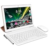 Tablet Android 10.0 - TOSCIDO Tablets 10 Zoll 4 GB/RAM,64 GB/ROM Tablet PC Octa Core,Dual SIM,WiFi Unterstützung Bluetooth Tastatur |Maus| Tablet Cover und Mehr Enthalten - G