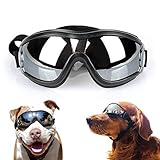 Namsan Hundebrille Netive Haustier-Sonnenbrille Wasserdicht Winddicht Augenschutz für Groß/Mittel H