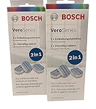 2x Bosch VeroSeries TCZ8002 Entkalkungstabletten 2in1 fü