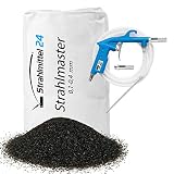 Güde Sandstrahlpistole SP200 + 25 kg Strahlmaster Strahlmittel 0,1-0,4