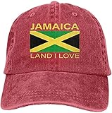 Baseballmütze Hüte Kappe Jamaica Land I Love Unisex Trendy Cowboy Hip Hop Marvel Fanartikel Cap Verstellbare Baseballkapp
