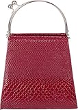 Küstenluder Damen Tasche Tilia Schlangen Snake Kisslock Bag R