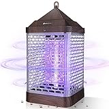 YUNLIGHTS 9W Insektenvernichter Elektrisch Mückenschutz Fliegenfalle Moskito Killer Mückenfalle Anti Mücken Insektenfalle Elektrische Insektenvernichtungslampe mit UV-Licht für drinnen und drauß