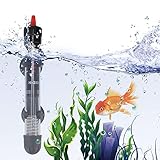 Taoying 50W Aquarium Heizung，Aquarium Regelheizer Heizstab mit Saugnäpfen ，Heizstab für Aquarium Fischtanks， 26℃78,8 ℉ Thermostat Aquarienheizer ，passt Aquarium Fischtanks (EU Stecker)