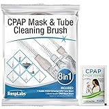 RespLabs CPAP-Röhrenbürste. 8-in-1-System - Für alle CPAP-Schlauchtypen Geeignet - Effektive Reinigung, Hygiene-Grundlagen, Optimale CPAP-Therap