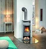 Justus Kaminofen Island 5 gussgrau Speck