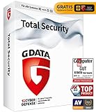 G DATA Total Security 2021 | 3 Geräte - 1 Jahr | Virenschutzprogramm | Passwort Manager | PC, Mac, Android, iOS | DVD | inkl. Webcam-Cover | zukünftige Updates ink