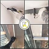 PaintKit Kantenstreicher und Kantenroller im Set - messerscharfe Farbkanten mit preisgekröntem Beschneidepinsel und Beschneideroller – nachfüllb
