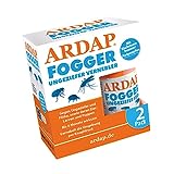 ARDAP Fogger 2 x 100ml - Effektiver Vernebler zur Ungeziefer- & Flohbekämpfung für Haushalt & Tierumgebung - für Räume bis 30m² - Wirksamer Schutz für bis zu 6 M