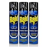 3x Raid Insekten-Spray 400 ml - Wirk
