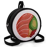 Oh My Pop Pop! Maki-Sushi Backpack Rucksack, 20 cm, 3.5 liters, Rot (Red), 23
