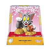 Wuhuayu Tom Und Jerry Offiziell Autorisierte Figur Spielzeug, 8,5 cm (3,5'), Mini-Büste-Serie, 4 Verschiedene Versionen(Color:Maneki Neko)