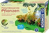 KOSMOS 632137 Fleischfressende Pflanzen, Insektenfresser selbst anpflanzen, Komplett-Set Anzucht-Station, Samen, Erde, Pipette, Experimentierkasten für Kinder ab 8 Jahren zu Garten, Biologie, N