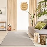 havatex Schurwolle Teppich Shepherd - Farbe wählbar | 100% strapazierfähige Naturfaser Wolle | für Wohnzimmer Schlafzimmer Esszimmer Büros, Farbe:Grau, Größe:200 x 300