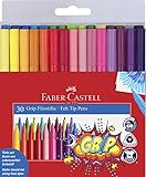 Faber-Castell 155335 - Filzstift Grip Colour Marker, 30er E