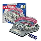 Georgie Porgy 3D Fußballstadion Puzzle DIY Spielzeug Bauen Baukästen (NOU Camp Stadion 69 Stück)