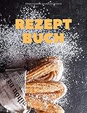 REZEPT_BUCH: Das eigene Kochbuch selbst schreiben mit Register für deine Lieblingsrezepte - Für über 120 Rezepte - Als Geschenkidee - A4 Blanko leeres Buch zum Ausfüllen ,geschenke für köche,