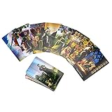 78 Tarotkarten - Hexe Tarotkartendecks Schicksals Weissagungskarte ZuküNftiges ErzäHlspiel Holographisch Tarot-Karten Interaktiv Brettspiel Wahrsagerei Spielzeug füR AnfäNger Erwachsene(Hexen)