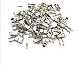 qinggw 10pcs Edelstahl T4 T5 T6 T8 T9 T10 T12-Leuchtstofflampe Halter Metallrohrfedern Clips. (Größe : T8)