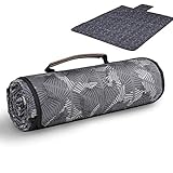 Sekey 170 x 140cm wasserdichte Picknickdecke | waschbare Picknickmatte mit tragbarem Griff | Campingdecke Stranddecke für O