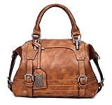 Tisdaini® Damen Umhängetasche Retro Mode Handtasche B