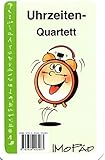 Uhrzeiten-Quartett: (1. und 2. Klasse): Kartenspiel für die 1. und 2