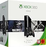 Xbox 360 - 500 GB inkl. Call of Duty Ghosts + Call of Duty Black Ops 2 (DLC)