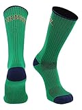 TCK Notre Dame Fighting Irish Socks Campus Legend (Blau/Grün, Größe L)