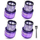 VIEWALL 4 Stück Ersatz Filter für Dyson V11 SV14 Cyclone Animal Absolute Total Reinigen Staubsauger Ersetzen Sie # DY-970013-02