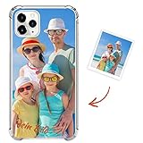 Suhctup Personalisierte Handyhüllen mit Eigenem Foto Bedrucken für iPhone 7 Plus / 8 Plus 5.5', Klar Weich Silikon Hülle Selbst Gestalten Zum Anpassen, Ultra Dünne Fallschutz Schutzhülle T