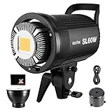 GODOX SL60W LED Video Leuchte 5600K 60W LED Dauerlicht Bowens Halterung CRI95+ Qa90 Hohe Helligkeit Fotografie Fotostudio YouTub